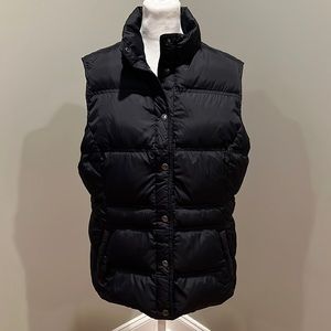 Land’s End Black Puffer Vest
